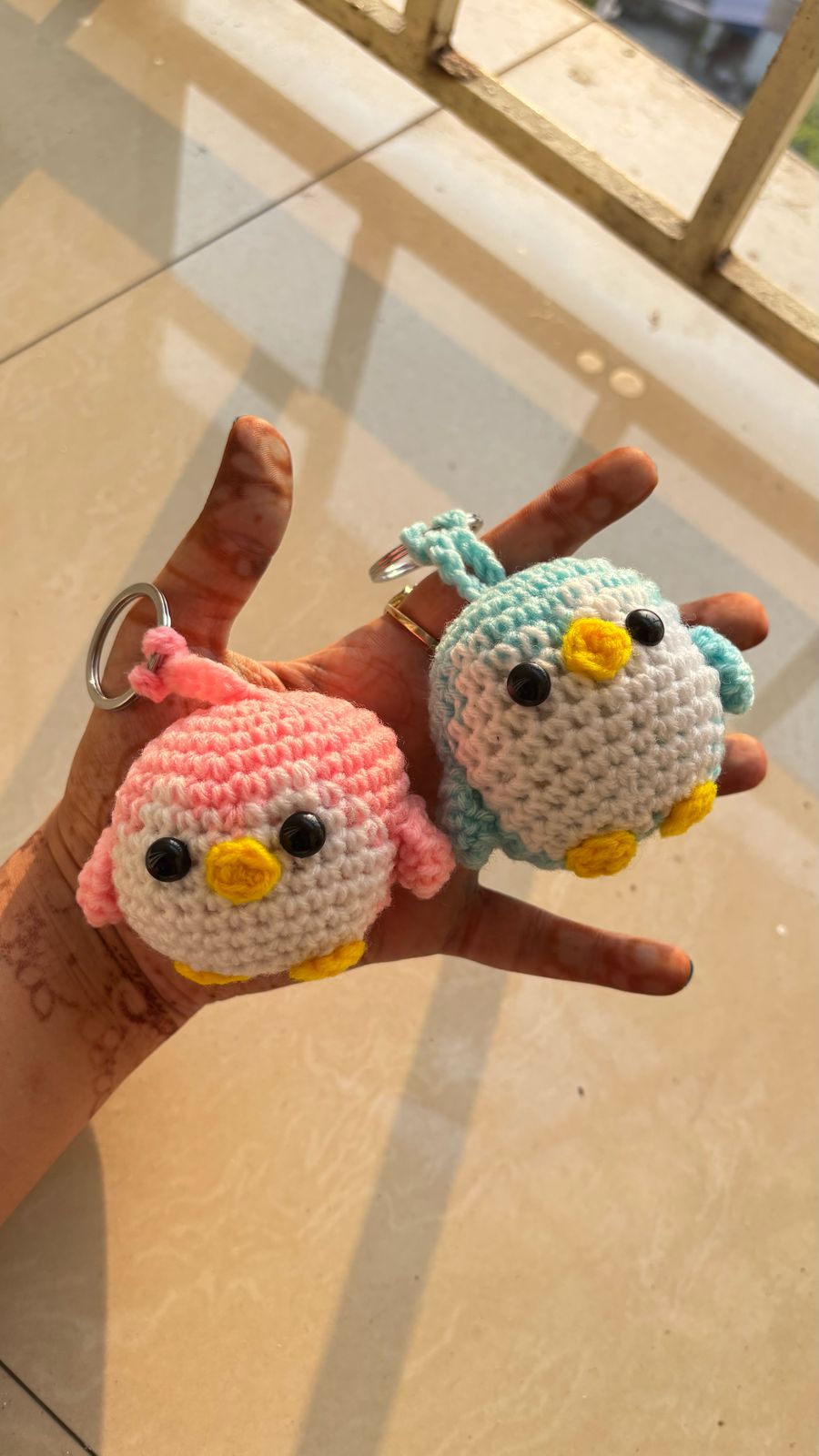 Penguin keychain